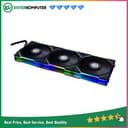 LIAN LI UNI FAN TL120 Reverse Blade BLACK Triple Pack with Controller - ART of Cooling Redefined - Dual Zone Lighting Effects - Customisable Fan Speed and Dazzle with Infinity Mirror - foto 1