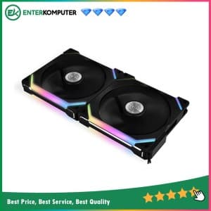 LIAN LI UNI FAN SL140 BLACK - 2PCS 14CM ARGB FAN & CONTROLLER - foto 1