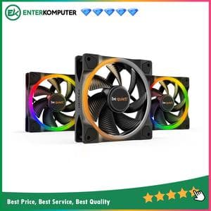 be quiet! Light Wings - 120mm PWM High-speed 31 dB(A) - ARGB - Triple Pack (3Pcs) - foto 1
