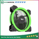 Aigo DarkFlash DR11 12CM Green LED Fan - foto 1