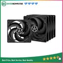 Arctic P12 PWM PST 12CM Value Pack Case Fan (5 Pack) - foto 1