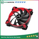 Arctic BioniX F120 12CM Gaming Fan - Black Red - foto 1