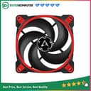 Arctic BioniX P120 12CM Gaming Fan - Black Red - foto 1