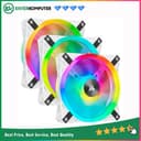 Corsair iCUE QL120 RGB White (Three Pack) - With Lighting Node CORE - 12CM Fan - foto 1
