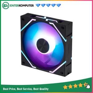 MSI MPG EZ120 ARGB BLACK 120MM Magnetic Design Fan - 1-Pack - foto 1