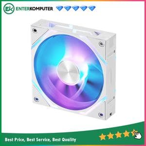 MSI MPG EZ120 ARGB WHITE 120MM Magnetic Design Fan - 1-Pack - foto 1