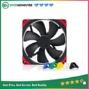 Noctua Chromax Swap Fan 14cm Black Fan With Multicolor Rubber - NF-A14 PWM CH.BK.S - foto 1
