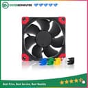 Noctua Chromax Swap Fan 8CM Black Fan With Multicolor Rubber - NF-A8 PWM CH.BK.S - foto 1