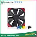 Noctua Chromax Swap Fan 12cm Black Fan With Multicolor Rubber - NF-F12 PWM CH.BK.S - foto 1