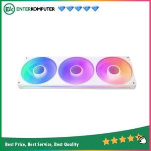 NZXT F360 RGB Core 360mm Single-Frame RGB Fan - Matte White - foto 1