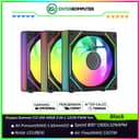 Ocypus Gamma F12 UNI ARGB 3-IN-1 Black 12CM PWM Fan - foto 1