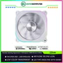 Paradox Gaming Hypersonic F-120 Square ARGB Reverse White 12CM Fan - foto 1