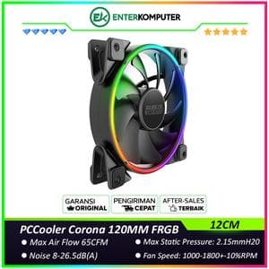 PCCooler Corona 120MM FRGB Dual Ring Fan - foto 1