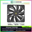 PCCooler P120 PRO Black 120MM High Air Pressure Fan - foto 1