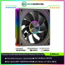 PCCooler FG120R ARGB Black Reverse 120MM Low-noise Phantom Mirror Fan - foto 1