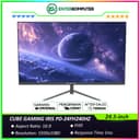 CUBE GAMING IRIS PD-24FH240HZ 24.5-inch FHD Frameless 240Hz (Overclock) Gaming Monitor with AMD FreeSync & G-SYNC (HDMI + DP) - Response Time 1ms - foto 1