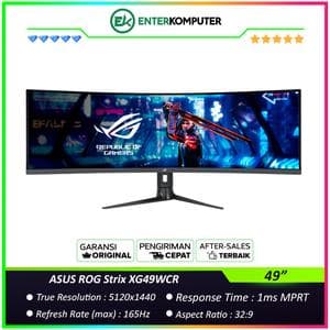 ASUS ROG Strix XG49WCR 49 Super Ultra-wide Double QHD Curved Gaming Monitor 165Hz - foto 1