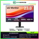 LG 24U411A-B 23.8 Inch FHD IPS 120Hz HDR10 4-side Borderless Design Monitor - foto 1