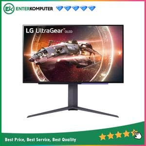 LG UltraGear 27GS95QE-B 27 QHD OLED HDR400 True Black Gaming Monitor 240Hz with G-SYNC Compatible - foto 1