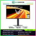 LG UltraGear OLED 27GX790B-B 26.5 Inch QHD OLED 540Hz HDR500 Gaming Monitor - foto 1