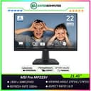 MSI Pro MP225V 21.45 FHD 100Hz Productivity Monitor - foto 1