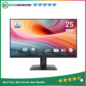 MSI PRO MP251 E2 24.5 FHD IPS 120Hz HDR Productivity Monitor Built-in Speaker - foto 1