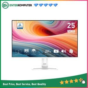 MSI PRO MP251W E2 24.5 FHD IPS 120Hz HDR Productivity Monitor Built-in Speaker - foto 1