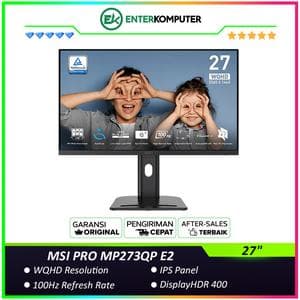 MSI PRO MP273QP E2 27 WQHD IPS 100Hz HDR400 Productivity Monitor Built-in Speaker - foto 1