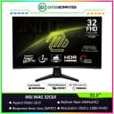 MSI MAG 32C6X 31.5 FHD 250Hz Curved Gaming Monitor - foto 1