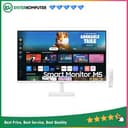 SAMSUNG 27 M5 S27DM501 FHD Smart Monitor & Streaming TV - White Color - foto 1