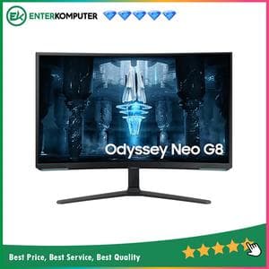 SAMSUNG 32 S32BG852 Odyssey Neo G8 UHD 240Hz MiniLED Curved Monitor - foto 1