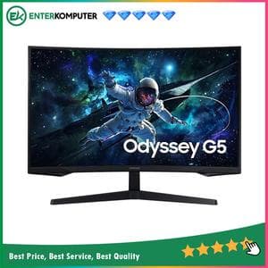Samsung 32 S32CG552 Odyssey G5 QHD 165Hz Curved Gaming Monitor - foto 1