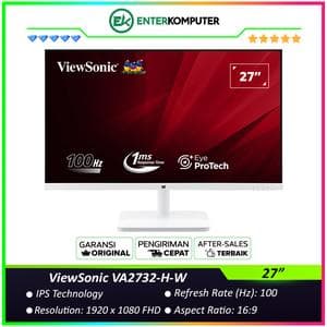ViewSonic VA2732-H-W 27 FHD IPS 100Hz Frameless Monitor - foto 1