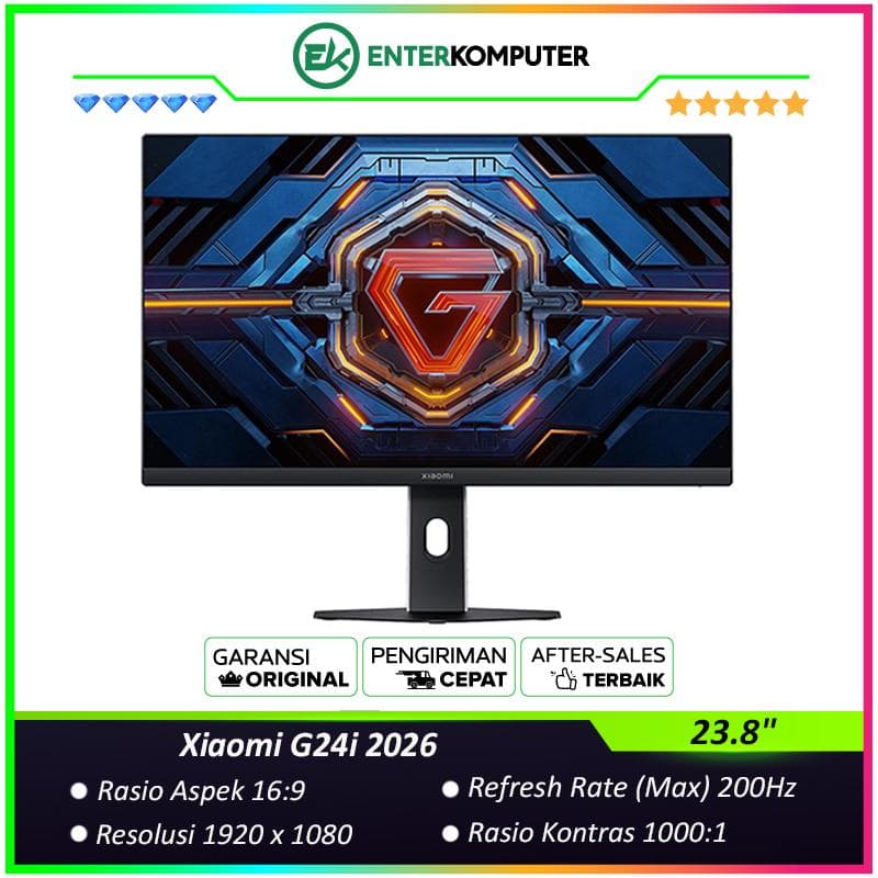 Xiaomi G24i 2026 23.8 FHD Fast IPS 200Hz HDR400 Gaming Monitor - foto 1