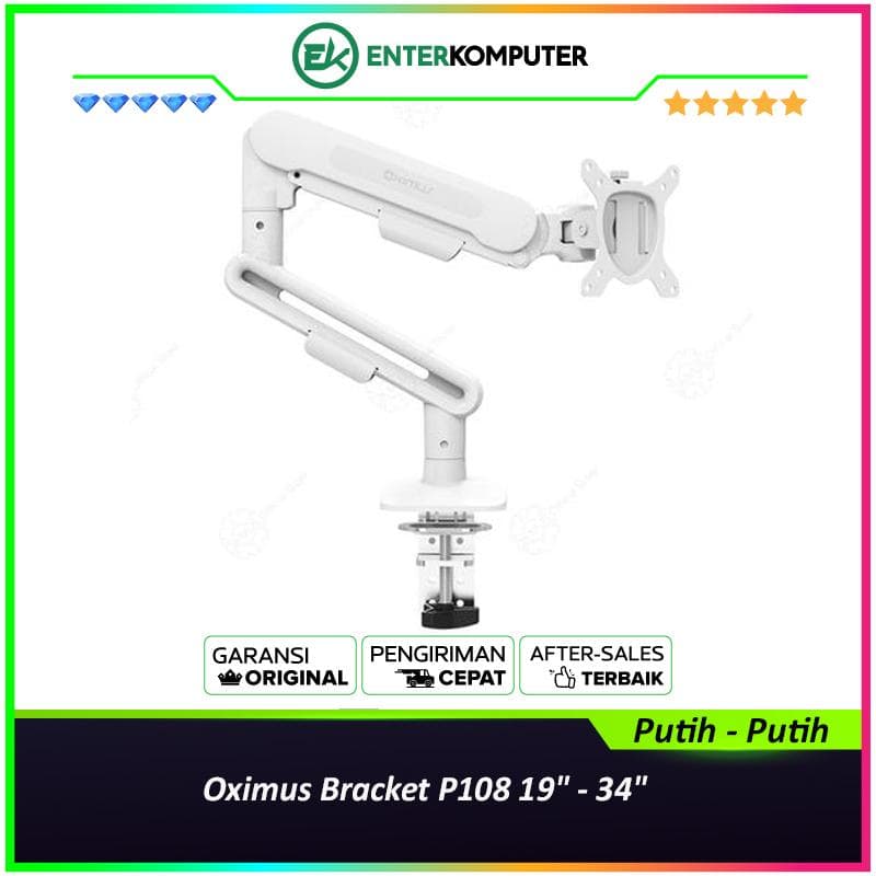 Oximus Bracket P108 19 - 34 (Putih - Putih) - foto 1