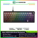 Ajazz AK650 RGB Wired Mechanical Keyboard - Daydream Switch - Side-Print Gradient Black - foto 1