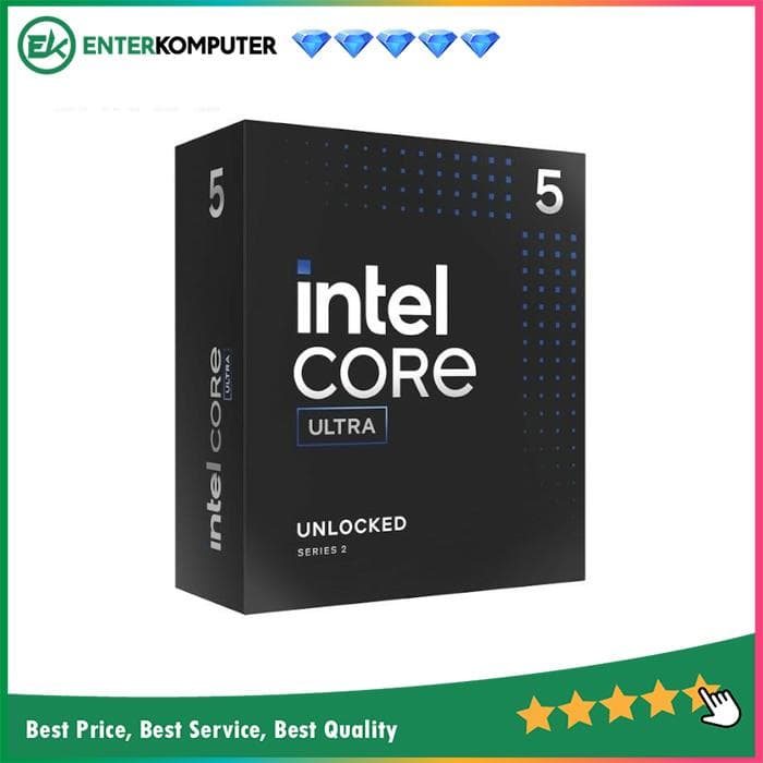 Intel Core Ultra 5 245K 3.6GHz Up To 5.2GHz - Cache 24MB [Box] Socket LGA 1851 - Arrow Lake Series - foto 1