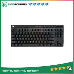 Logitech G PRO X TKL Lightspeed Gaming Keyboard - Tactile - Black - foto 1