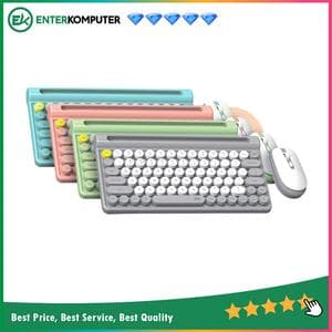 Fantech GO MOCHI 80 Combo Wireless WK897 Keyboard Mouse Office - foto 1