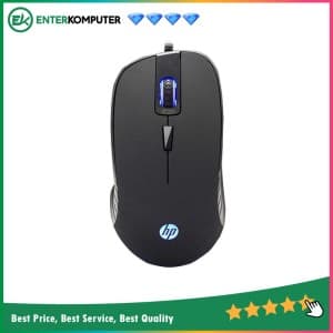 HP G100 Wired Optical Gaming Mouse (Black) - foto 1