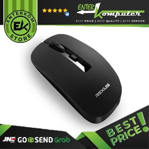 Rexus Q20 4D Wireless Mouse - Black - foto 1