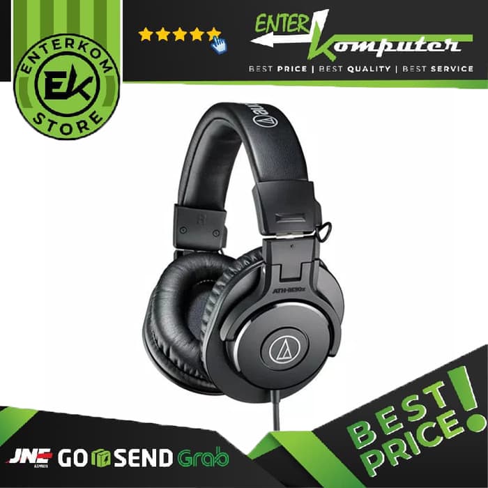 Audio Technica ATH-M30X Professional Studio Monitor Headphone - foto 1