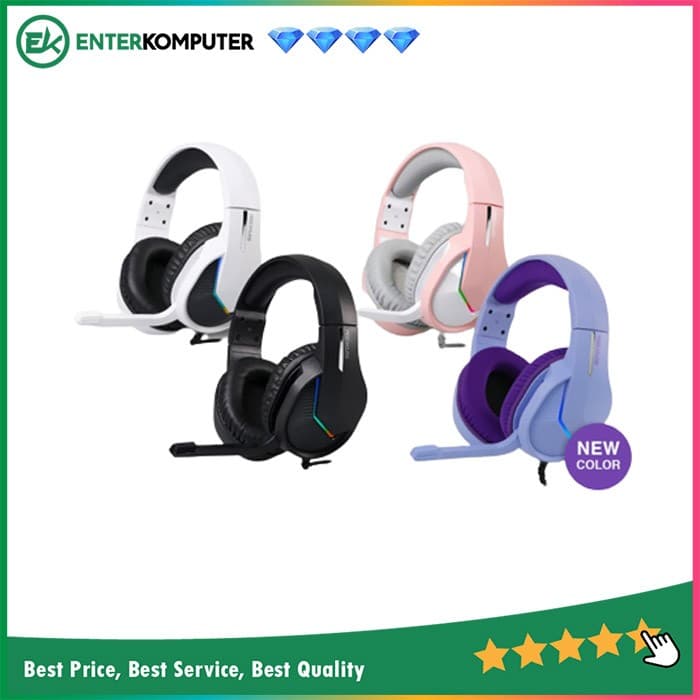 Rexus Vonix F80 Gaming Headset - Black - foto 1