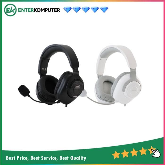 Rexus Headset Gaming Vonix F90 White - foto 1