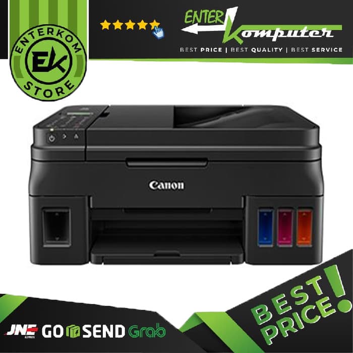 Canon G4010 (Tabung Infus Model) (Print , Scan, Copy, Fax, Wifi) - foto 1