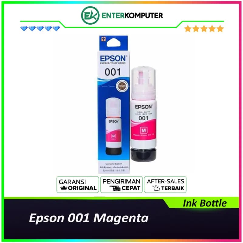 Epson 001 Magenta Ink Bottle - foto 1