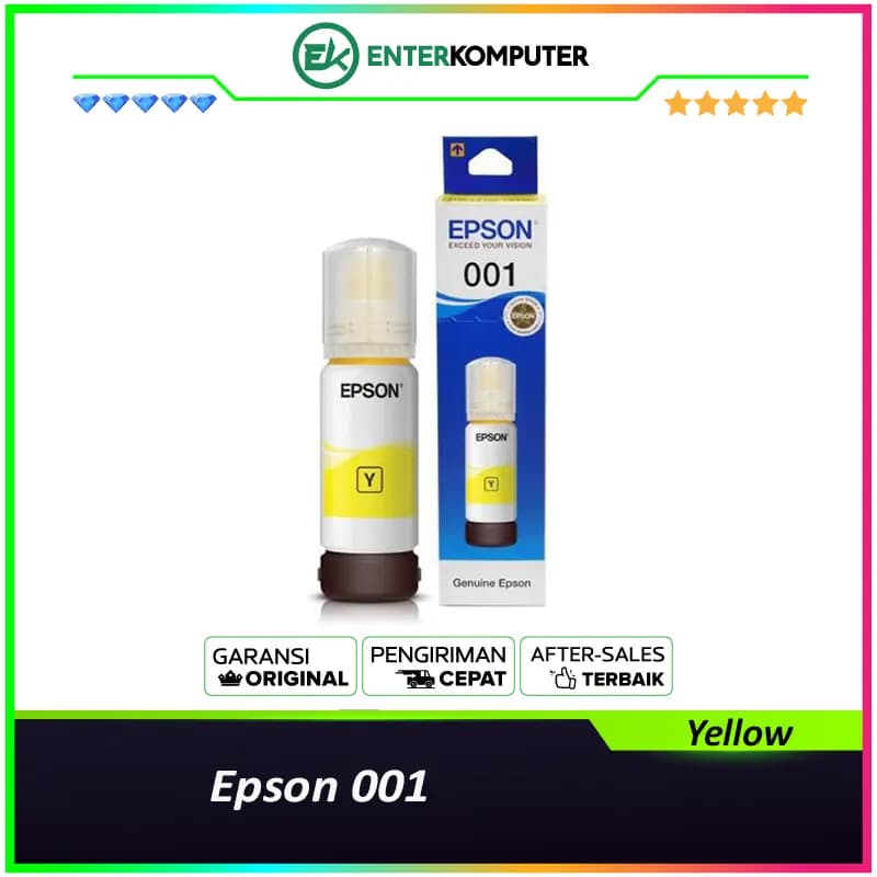 Epson 001 Yellow Ink Bottle - foto 1