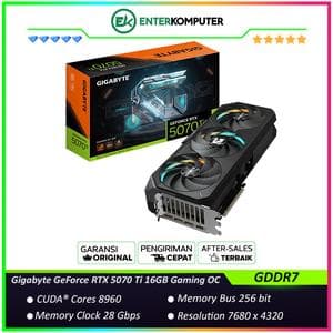 Gigabyte GeForce RTX 5070 Ti 16GB GDDR7 Gaming OC - GV-N507TGAMING OC-16GD - foto 1