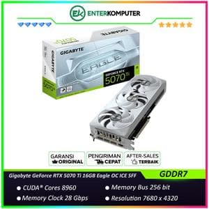 Gigabyte GeForce RTX 5070 Ti 16GB GDDR7 Eagle OC ICE SFF - GV-N507TEAGLEOC ICE-16GD - foto 1