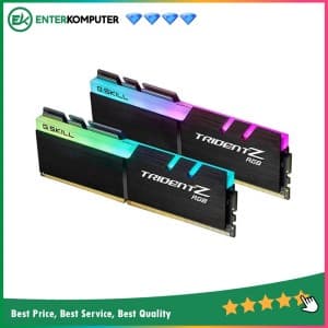 Gskill Trident Z RGB DDR4 PC28800 3600MHz 32GB (2x16GB) 18-22-22-42 - F4-3600C18D-32GTZR - foto 1